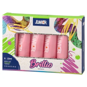 Alternative view of Brillio pastel, tempera, pink, 22ml