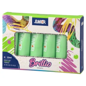 Alternative view of Brillio pastel, tempera, green, 22ml