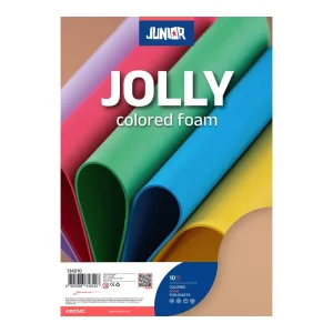 Foamy, eva foam, cream, A4, 10pcs