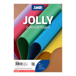 Foamy, eva foam, brown, A4, 10pcs