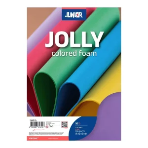 Foamy, eva foam, violet, A4, 10pcs