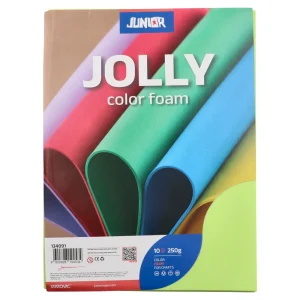 Foamy, eva foam, pastel, green, A4, 10pcs