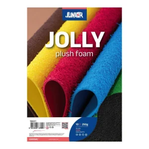 Foamy Plush, eva foam plush, black, A4, 10pcs