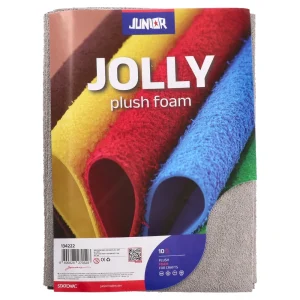 Foamy Plush, eva foam plush, grey , A4, 10pcs