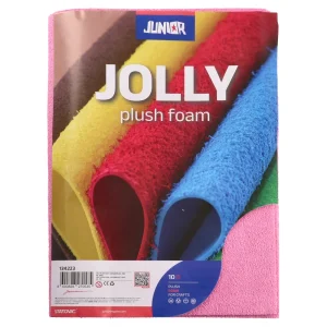 Foamy Plush, eva foam plush, pink, A4, 10pcs