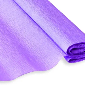 Crepe, crepe paper, pastel light purple, 50 x 200cm