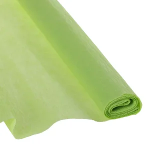 Crepe, crepe paper, pastel green, 50 x 200cm