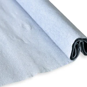 Crepe, crepe paper, grey, 50 x 200cm