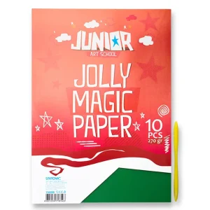 Jolly Magic, paper magic metalic, mix, A4, 270g, 10pcs