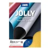 Jolly Embossed Metallic, paper metallic embossed, yellow, A4, 250g, 10pcs