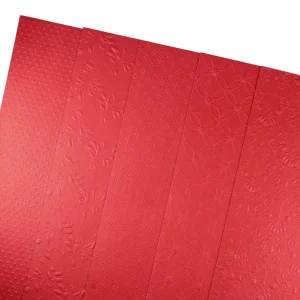 Alternative view of Jolly Embossed Metallic, paper metallic embossed, red, A4, 250g, 10pcs
