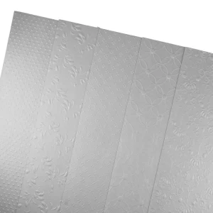 Alternative view of Jolly Embossed Metallic, paper metallic embossed, silver, A4, 250g, 10pcs