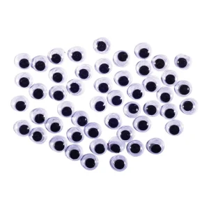 Crafty eyes, craft eyes, 10mm, 50pcs