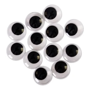 Crafty eyes, craft eyes, 24mm, 12pcs