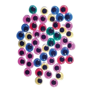 Crafty eyes, craft eyes, mix, 10mm, 50pcs
