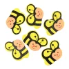 Crafty woody, craft decoration, bees, wood, 6pcs