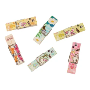 Crafty woody, craft clothespin, printed, wood, 10pcs