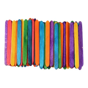 Crafty woody, craft sticks, mix, wood, 114mm, 100pcs