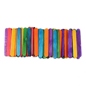 Crafty woody, craft decoration, mini sticks, mix, wood, 65mm, 100pcs