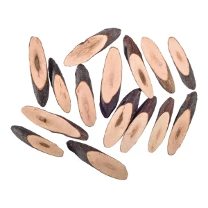 Crafty woody, craft decoration, natural wood, 15pcs