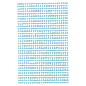 Crafty deco, craft decoration, zircons, blue