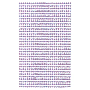 Crafty deco, craft decoraton, zircons, purple