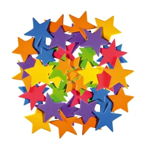 Crafty shapes, craft shapes, stars, eva foam, 80pcs