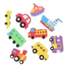 Crafty shapes, craft shapes, vehicles, mix, eva foam, 8pcs