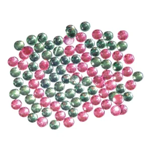 Crafty ruby, craft zircon, round, mix, 100pcs