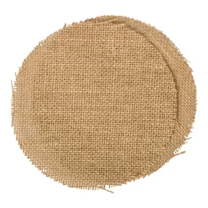 Crafty natur, craft burlap, oval, 2pcs