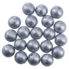 Crafty styro, colored balls, silver, 30mm, 20pcs