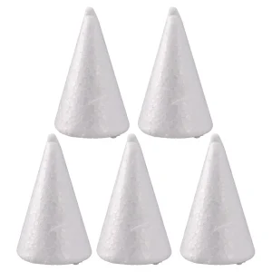 Crafty styro, styrofoam dome, 80mm, 5pcs