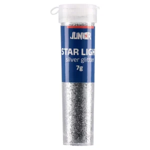 Star light 7, glitter, silver, 7g