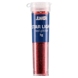 Star light 7, glitter, red, 7g