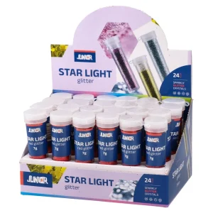 Alternative view of Star light 7, glitter, red, 7g