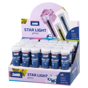 Alternative view of Star light 7, glitter, blue, 7g