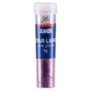 Star light 7, glitter, pink, 7g