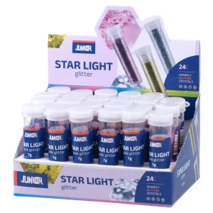 Alternative view of Star light 7, glitter, pink, 7g