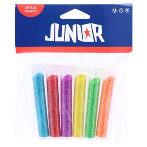 Alternative view of Star light 6, glitter, neon mix, 6pcs