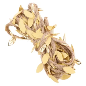 Crafty natur, craft leaves, golden, length 2m