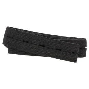 Crafty ropy, craft elastic band, black, 18cm x 1m