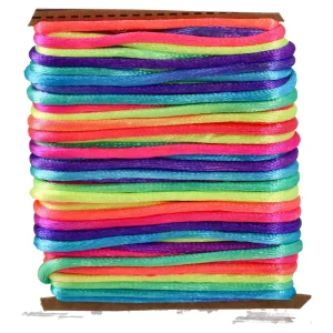 Crafty ropy, craft decorative tape, neon, 10m