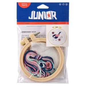 Crafty creativ, knitting set, blue-pink