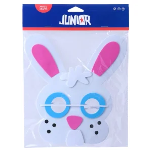 Alternative view of Animal Masky, eva foam mask, bunny