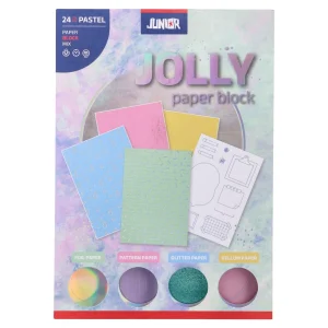 K-Block, craft block chrome, pastel, mix, A5, 5pcs