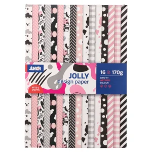 K-Block, craft block pattern, dark patterns, mix, A5, 16pcs