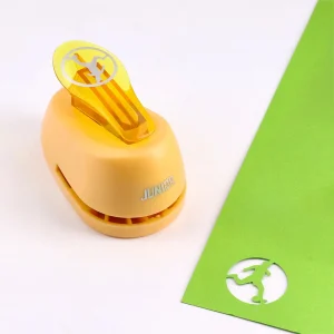 Mini Cut 25, punch, soccer player, Jolly paper, 2.5cm