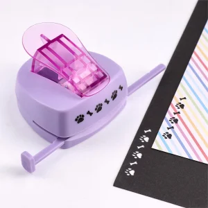 Mini Cut Border, punch, paw and bone, Jolly paper