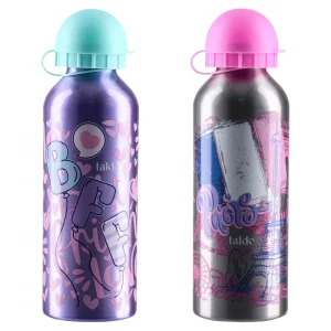 Flowy, water bottle, aluminium, girl, 500ml, mix