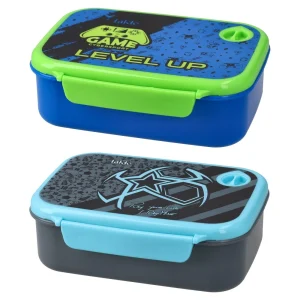 Foody, lunch box, plastic, boy, 800ml, mix